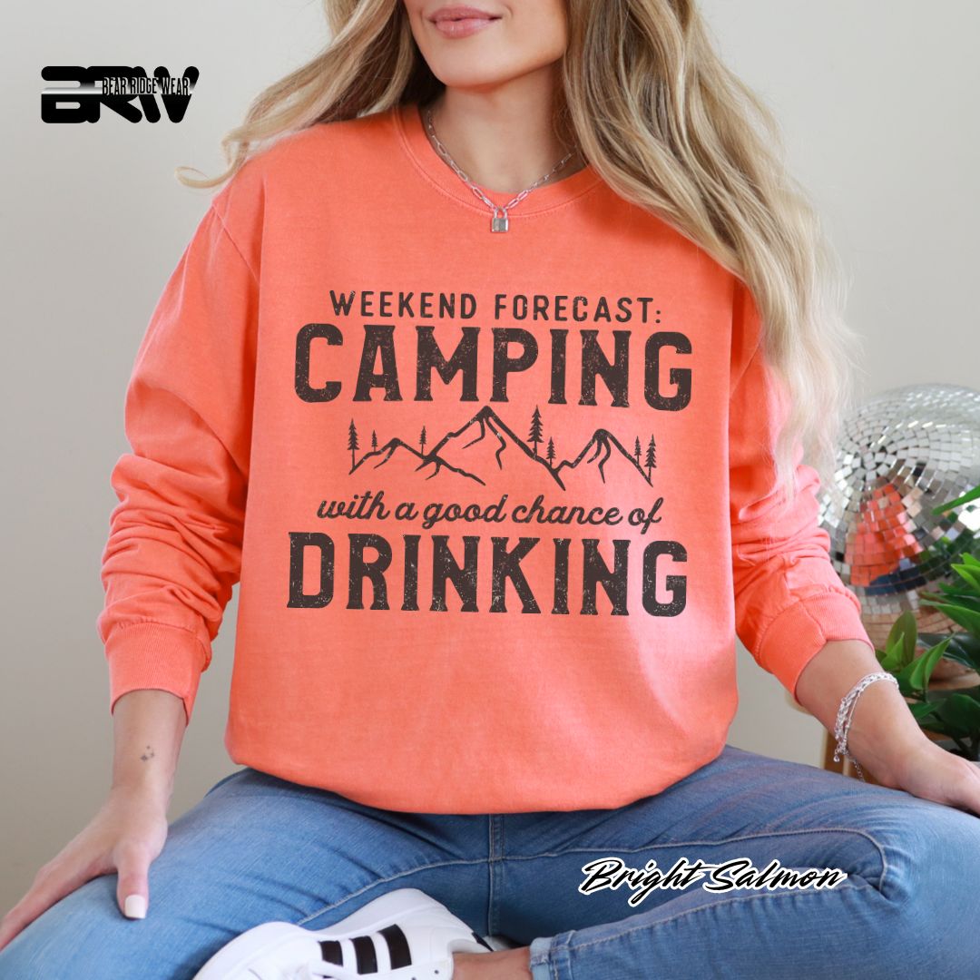 'Weekend Forecast' Summer Long Sleeve Tee