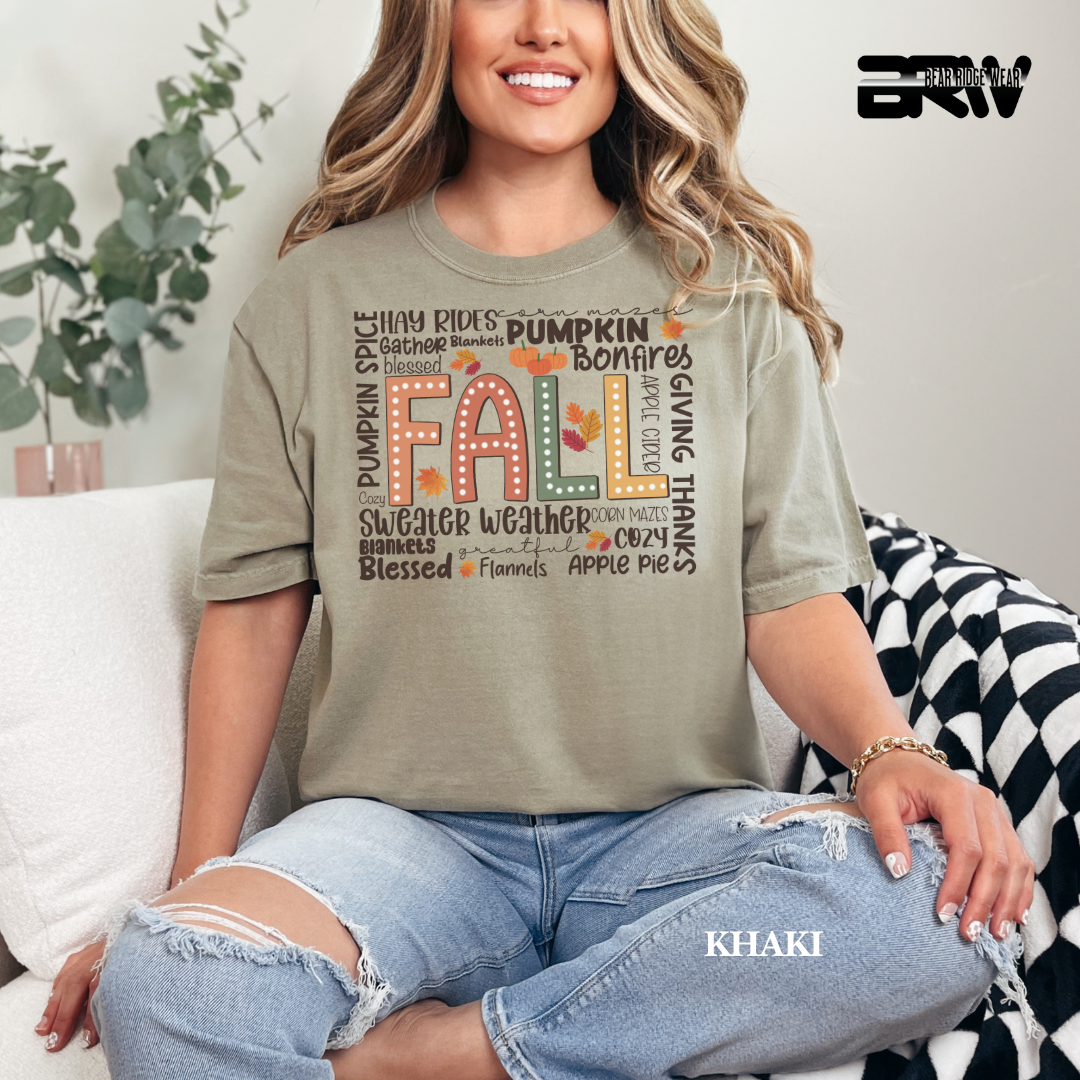 'Fall Hay Rides etc' Fall Tee