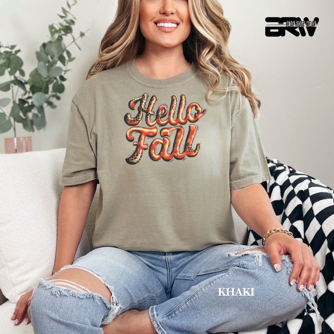 'Hello Fall' Fall Tee