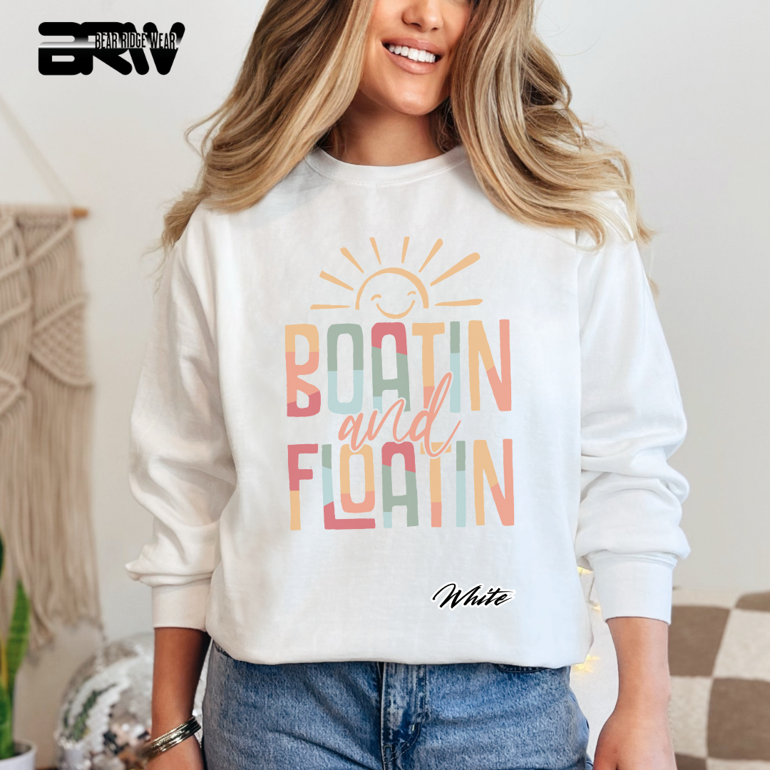 'Boat in, Float in' Crewneck Sweatshirt