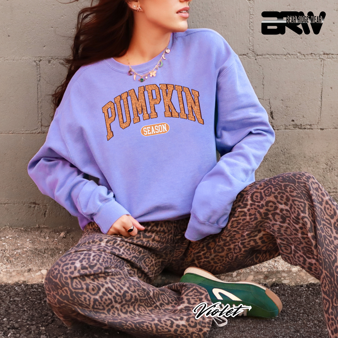'Pumpkin Season' Fall Crewneck Sweatshirt