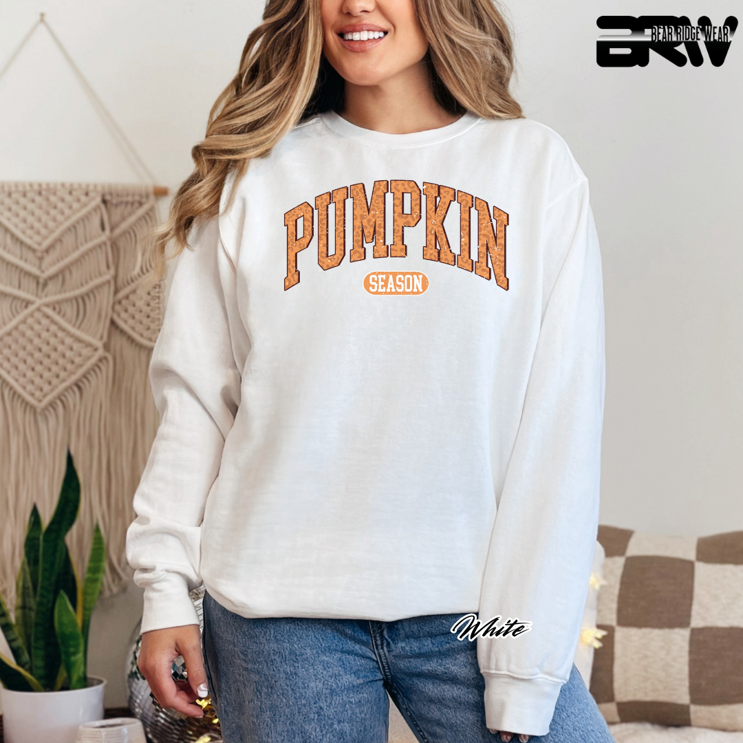 'Pumpkin Season' Fall Crewneck Sweatshirt