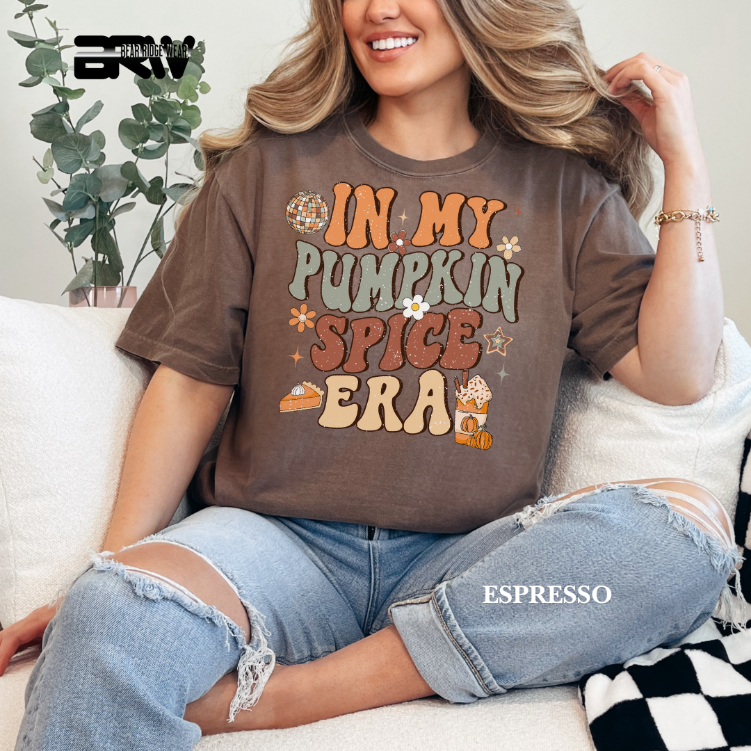 'In My Pumpkin Spice Era' Fall Tee