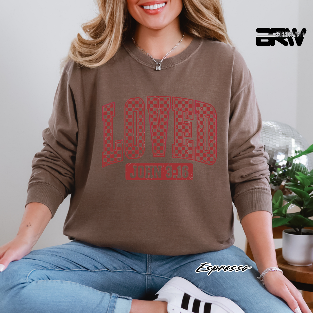 'Loved' Faith Long-Sleeve Tee