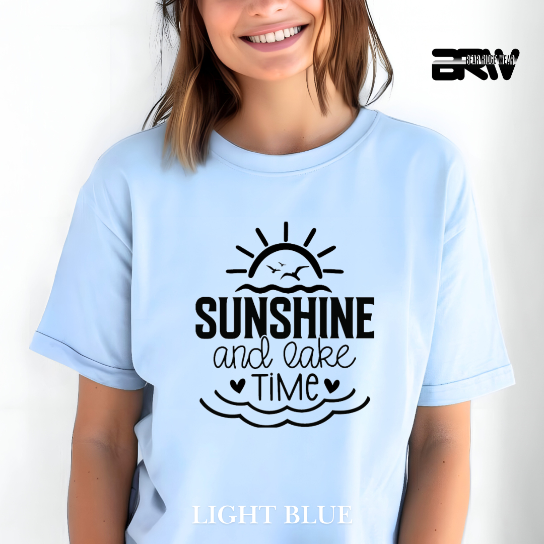"Sunshine and Lake Time" Tee