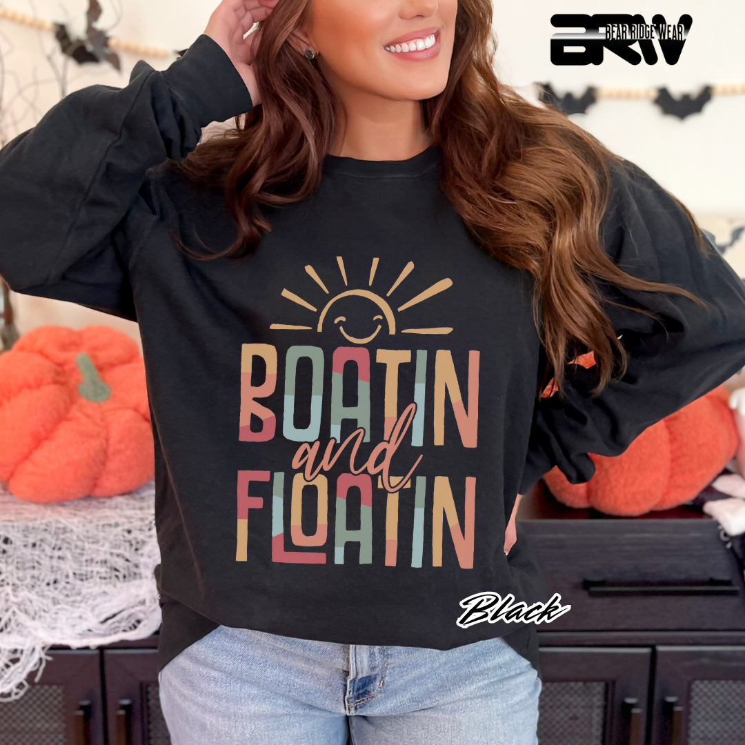'Boat in, Float in' Crewneck Sweatshirt