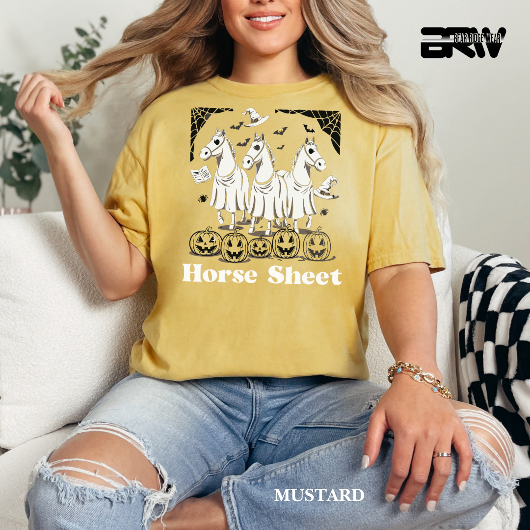 'Horse Sheet' Fall Tee