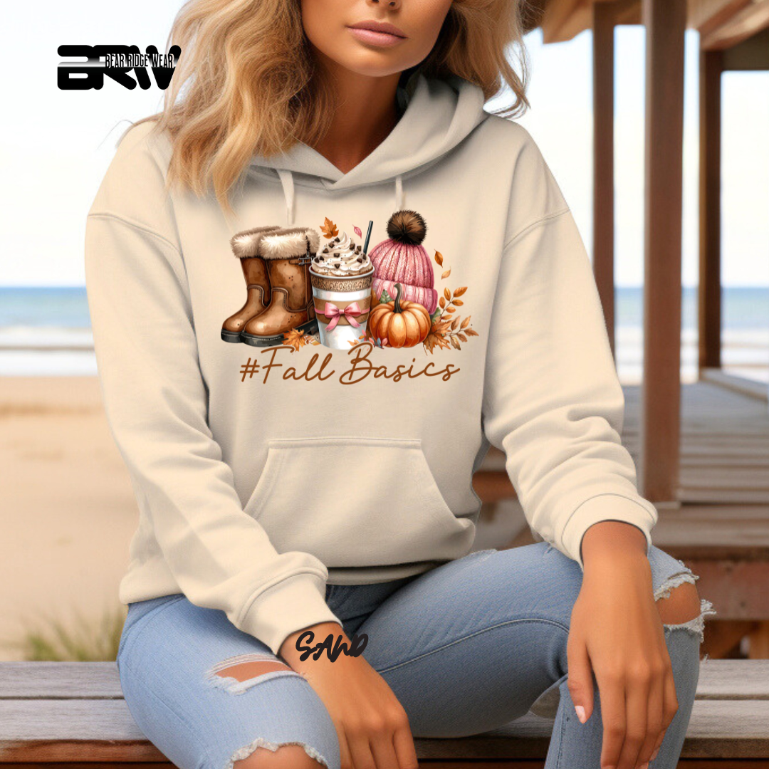 'Fall Basics' Fall Hoodie