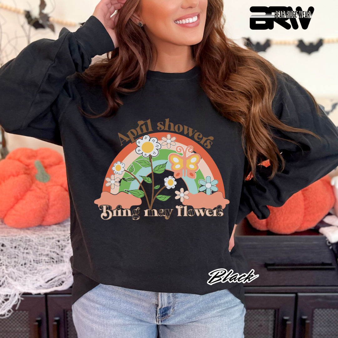 'April Shower' Crewneck Sweatshirt