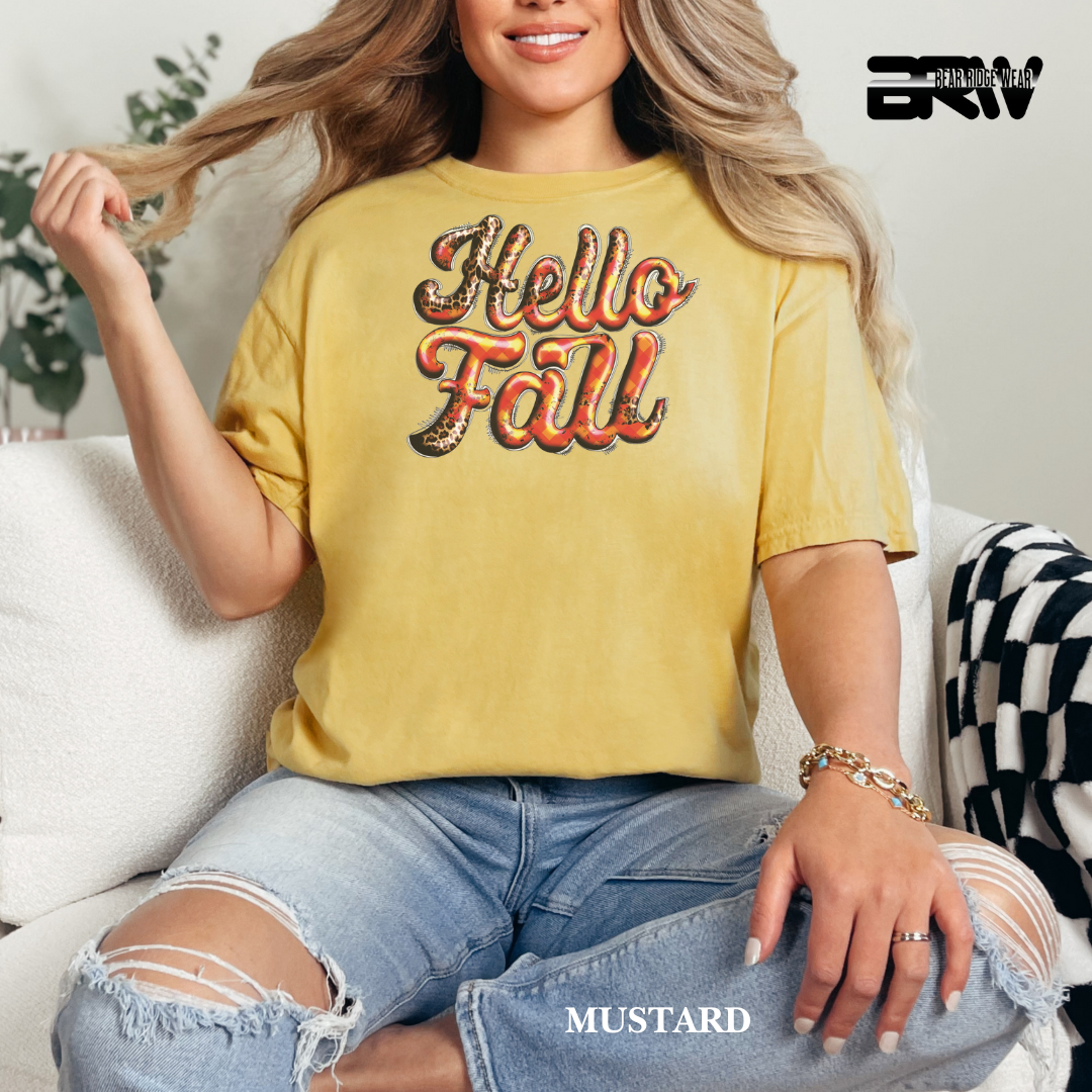 'Hello Fall' Fall Tee