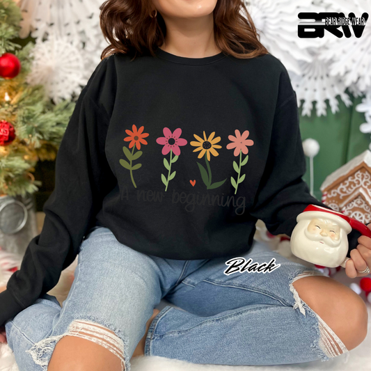 'A new beginning' Crewneck Sweatshirt