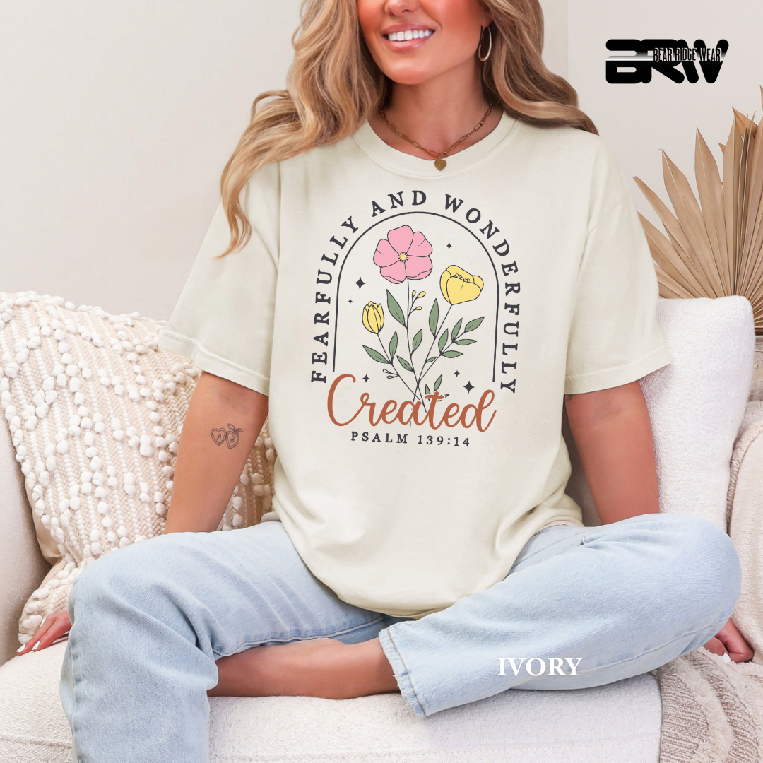 'Fearfully Created' Faith Tee