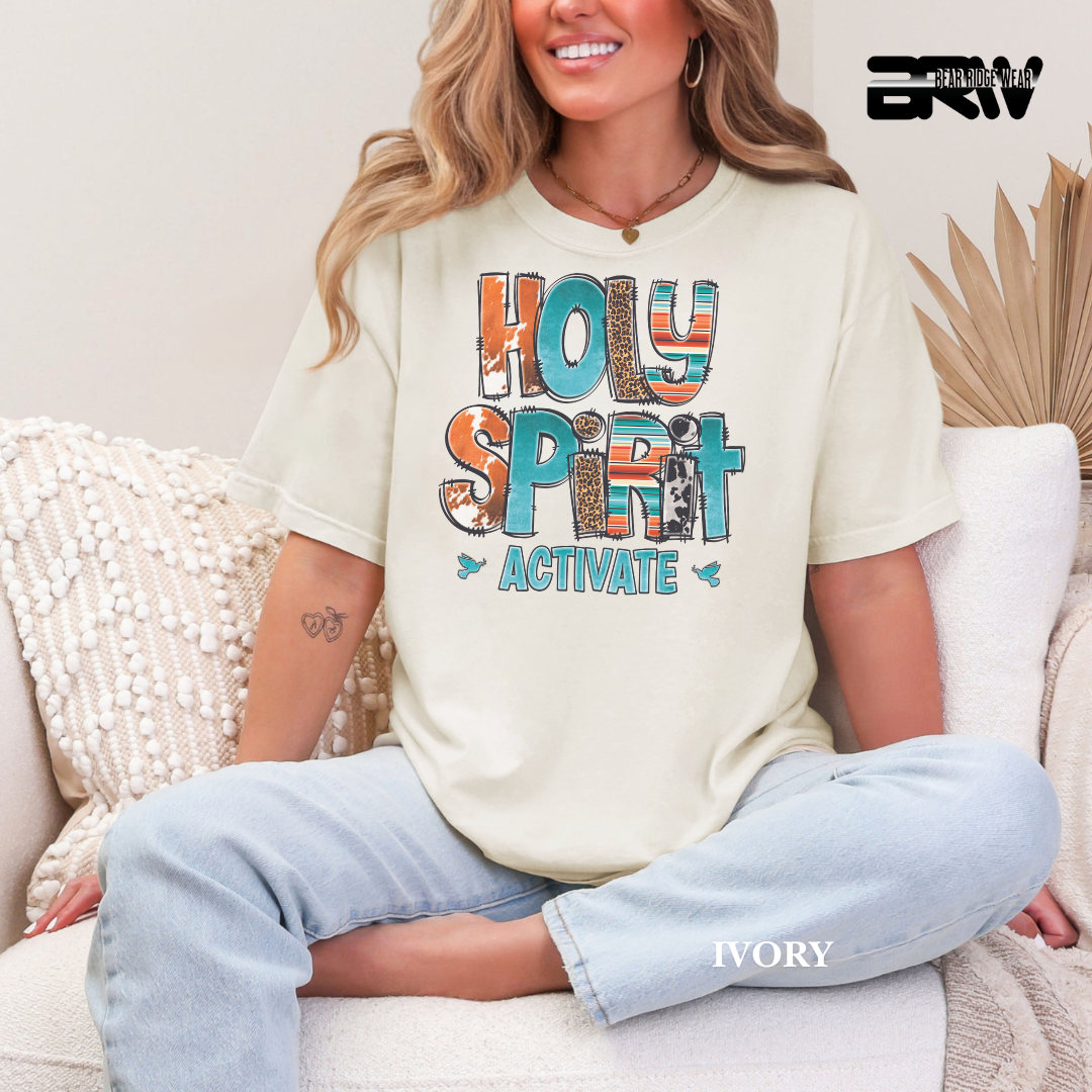 'Holy Spirit Activate' Faith Tee