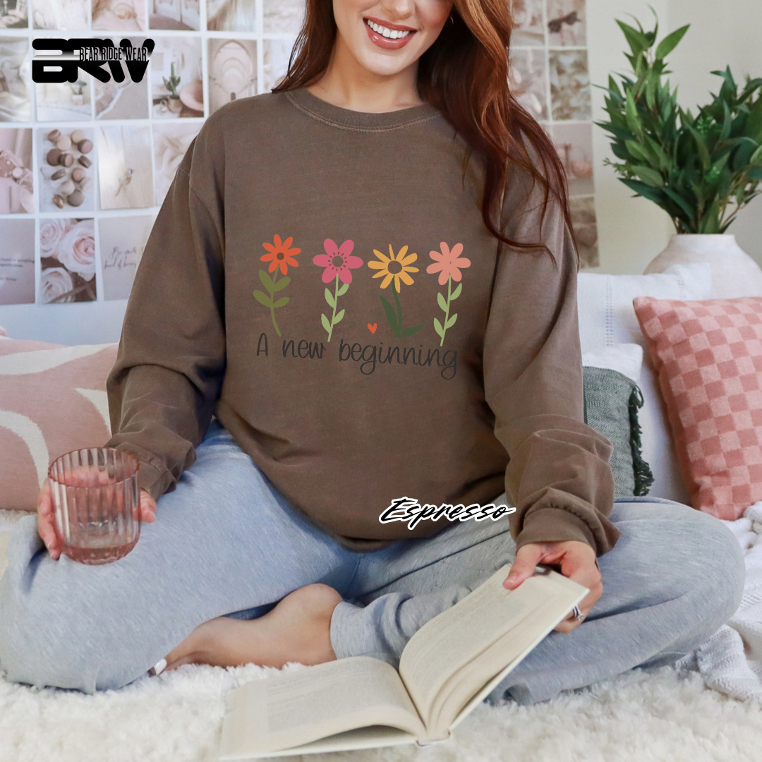 'A New Beginning' Long Sleeve Tee