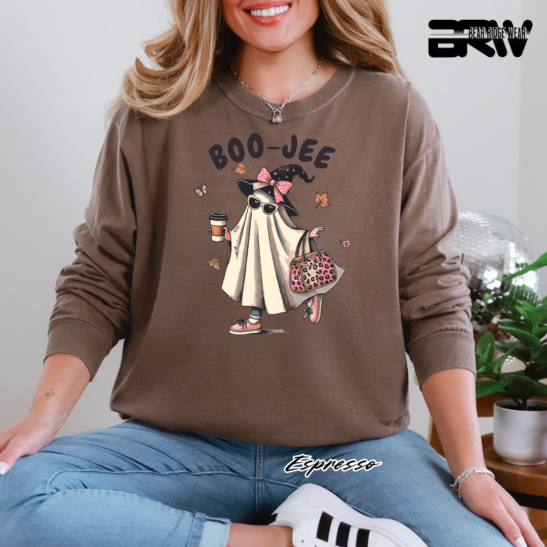 'Boujee With Purse' Fall Crewneck Sweatshirt