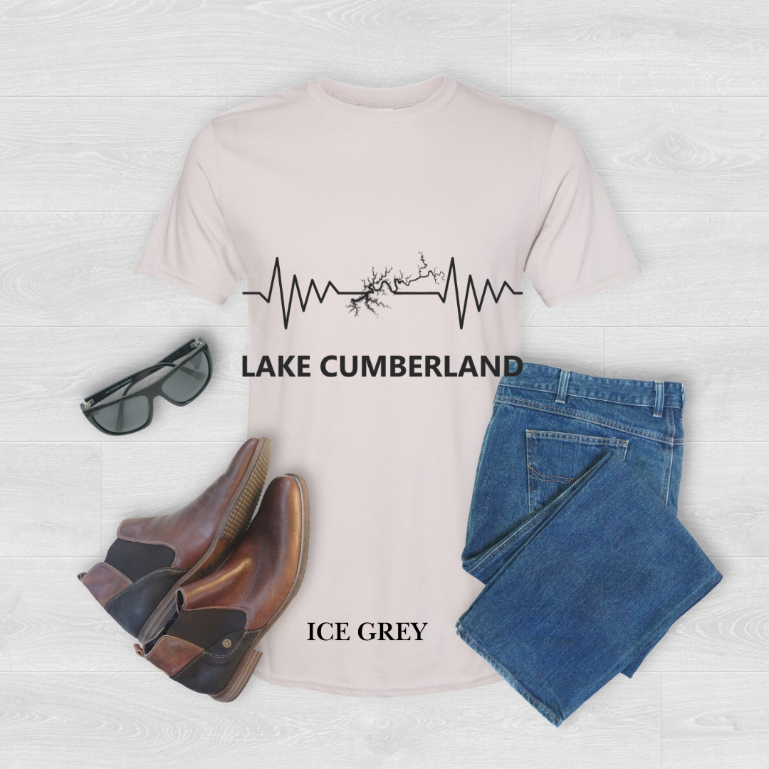 "Lake Cumberland Map" Tee