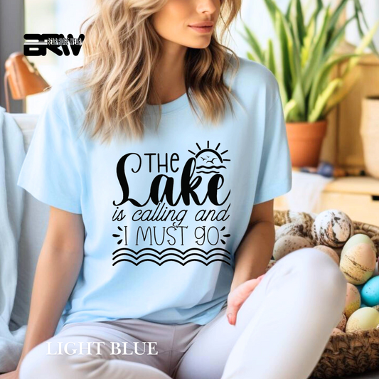 "The Lake Is Calling" Tee