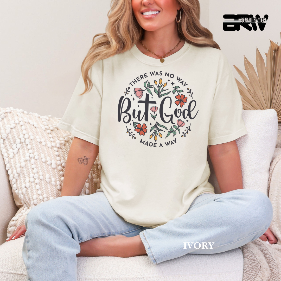 'But God' Faith Tee