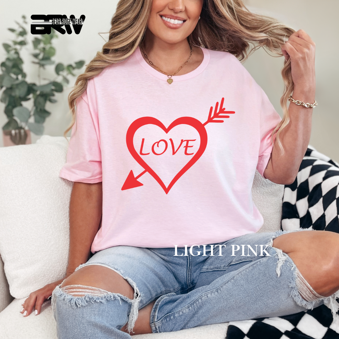 'Heart Pierced by an Arrow' Tee