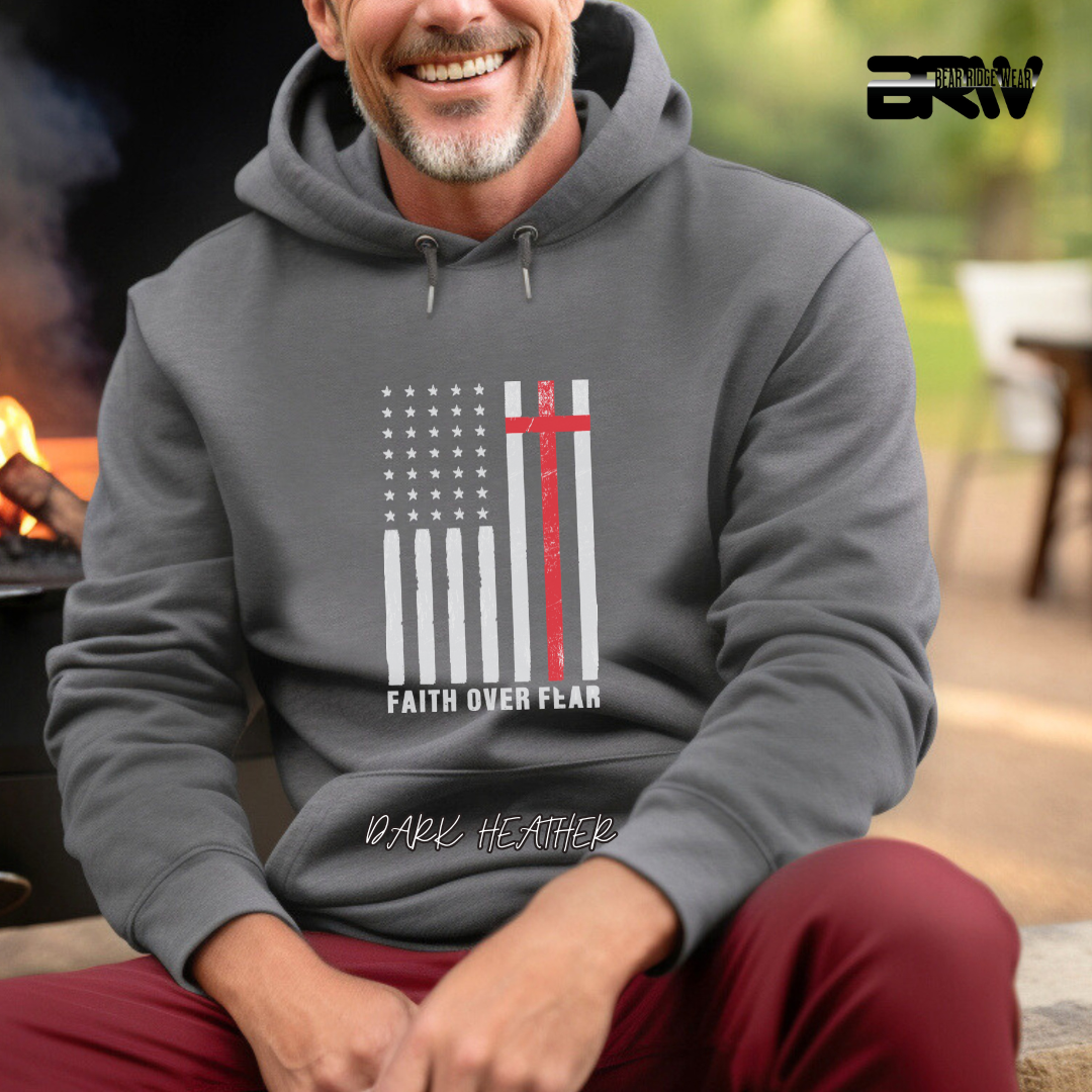'Faith Over Fear' Faith Hoodie