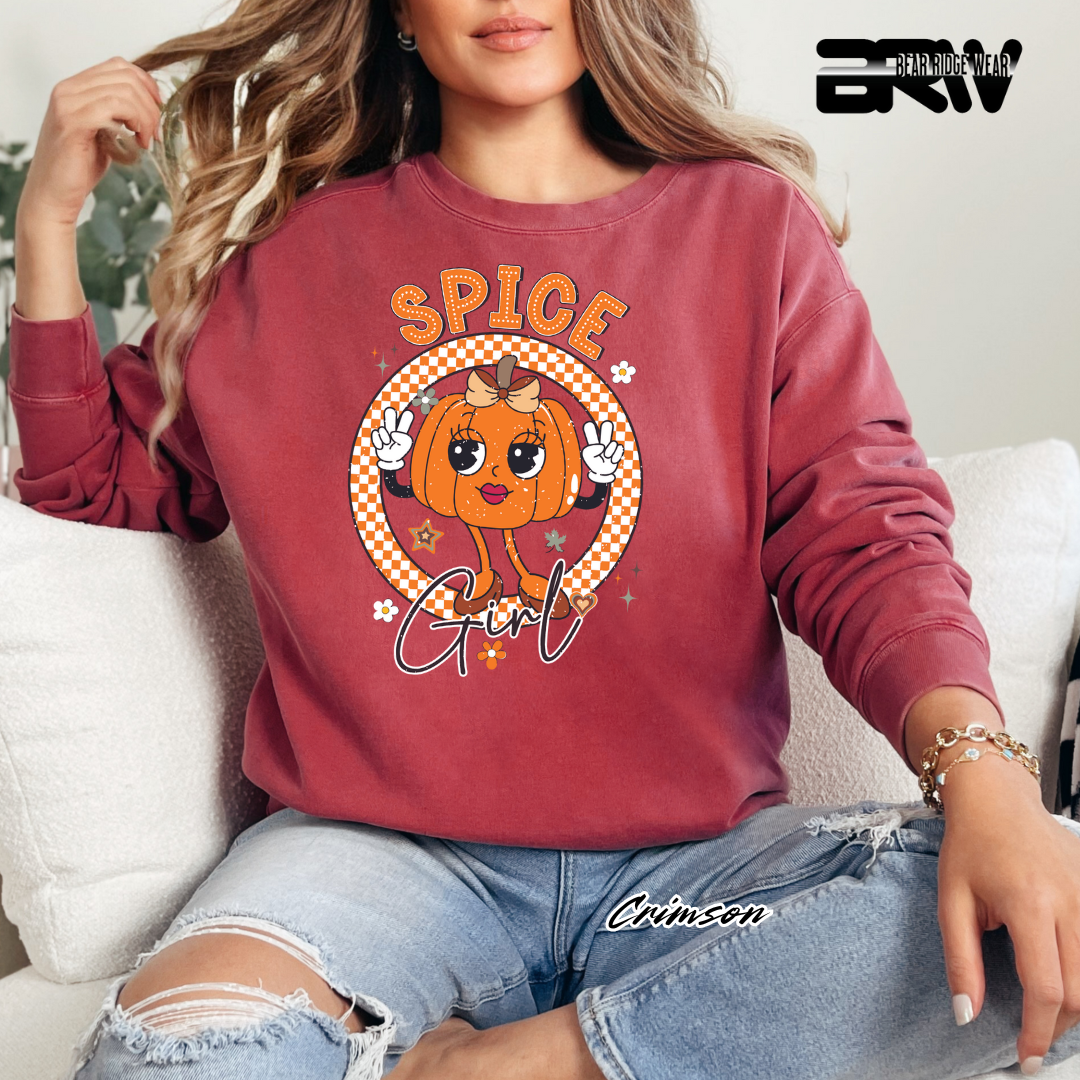 'Spice Girl' Fall Crewneck Sweatshirt