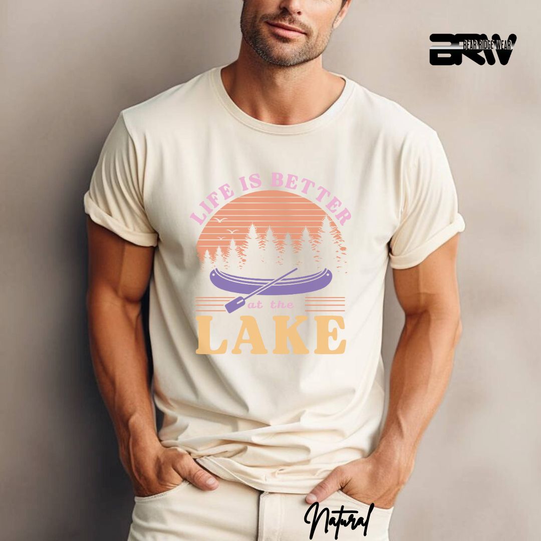 'Life Is Better At Lake' Summer T- Shirt