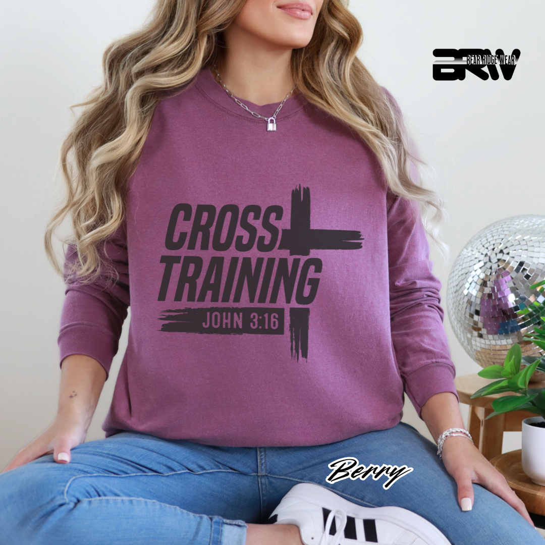 'Cross Training' Faith Long-Sleeve Tee