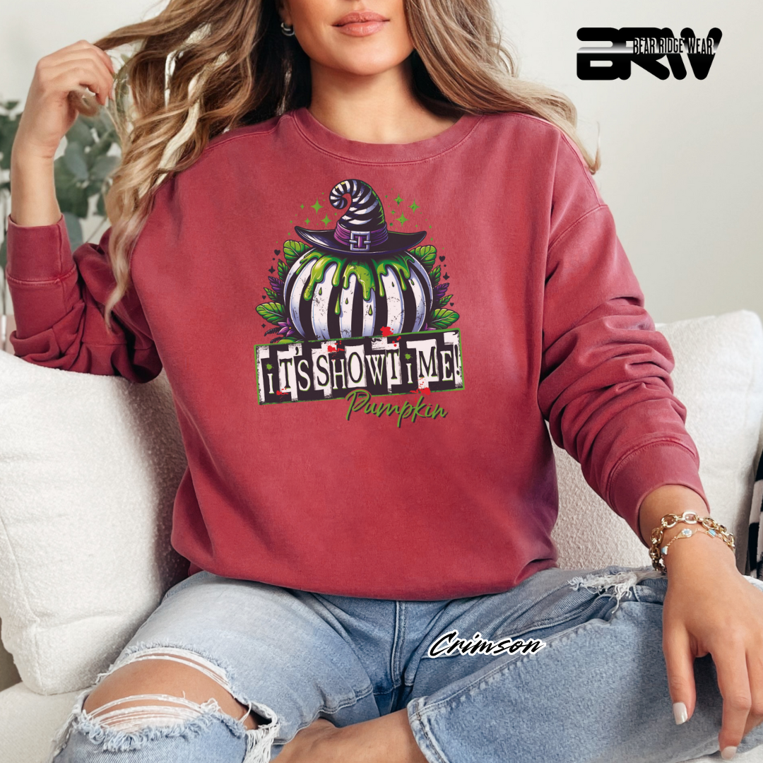 'Its Showtime' Fall Crewneck Sweatshirt