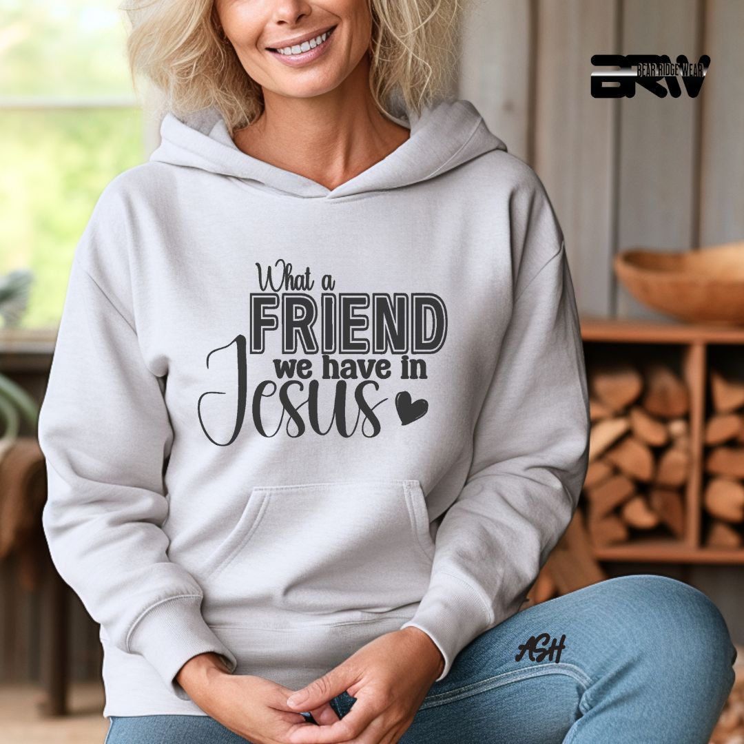 'What A Friend We Have In Jesus'  Faith Hoodie