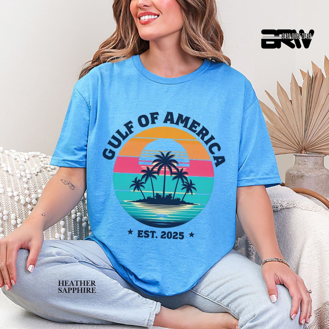 'Gulf Of America-Est. 2025'  Summer Tee