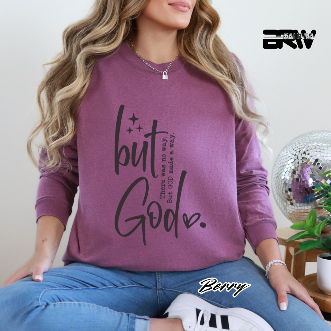 'But God Made A Way' Long-Sleeve Tee