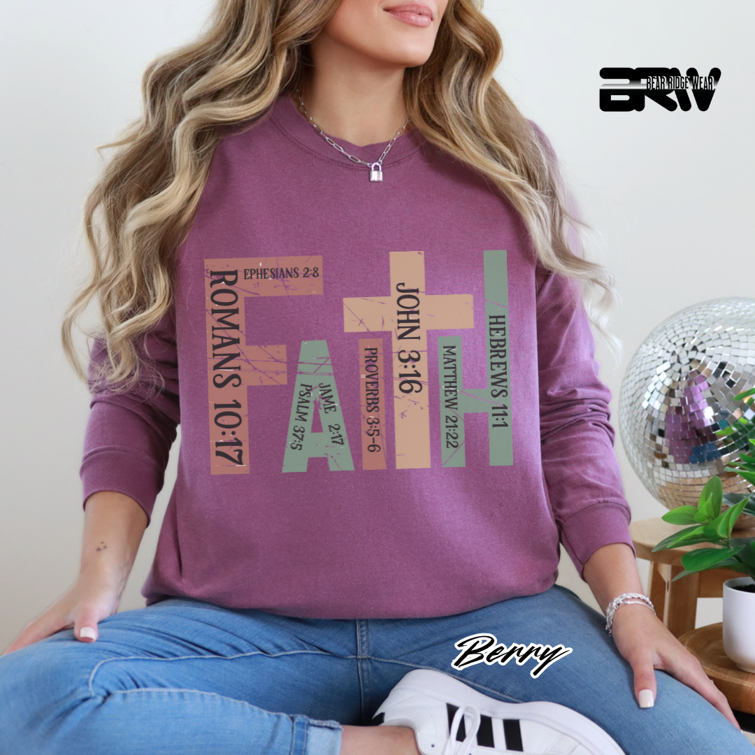 'Faith' Old Long-Sleeve Tee