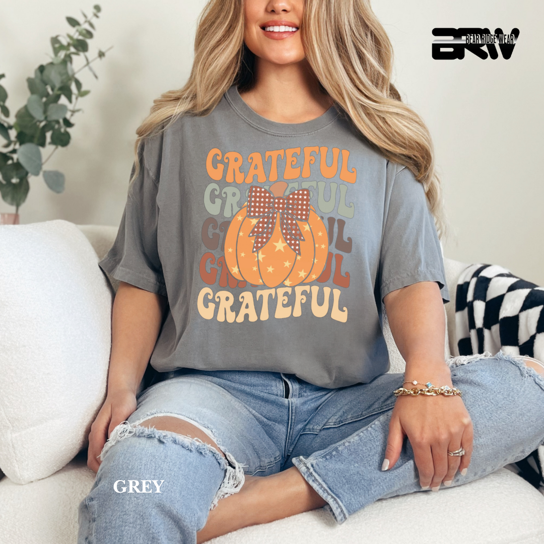 'Grateful Pumpkin' Fall Tee