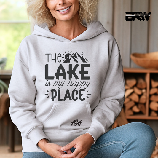 'The Lake is my happy place' Hoodie