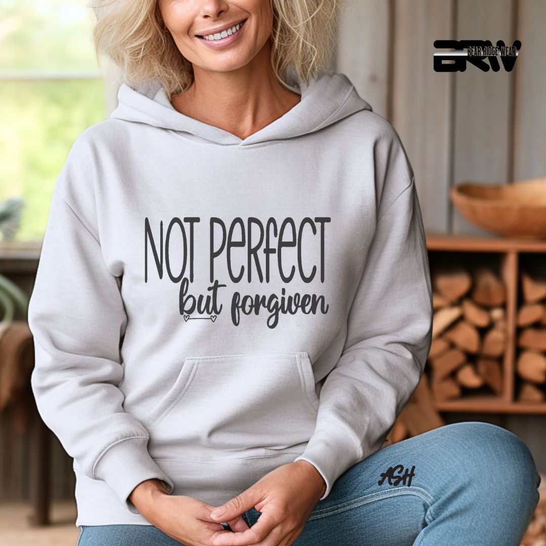 'Not Perfect But Forgiven'  Faith Hoodie