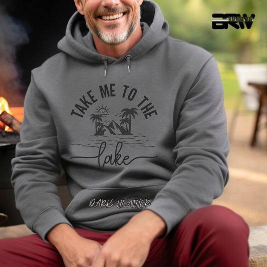 "Take me To the Lake" Men Hoodie