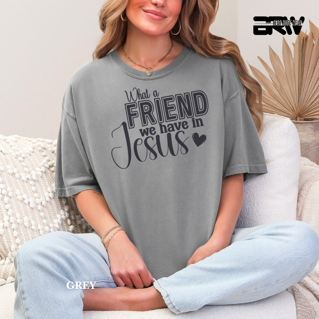 'What A Friend We Have In Jesus' Faith Tee