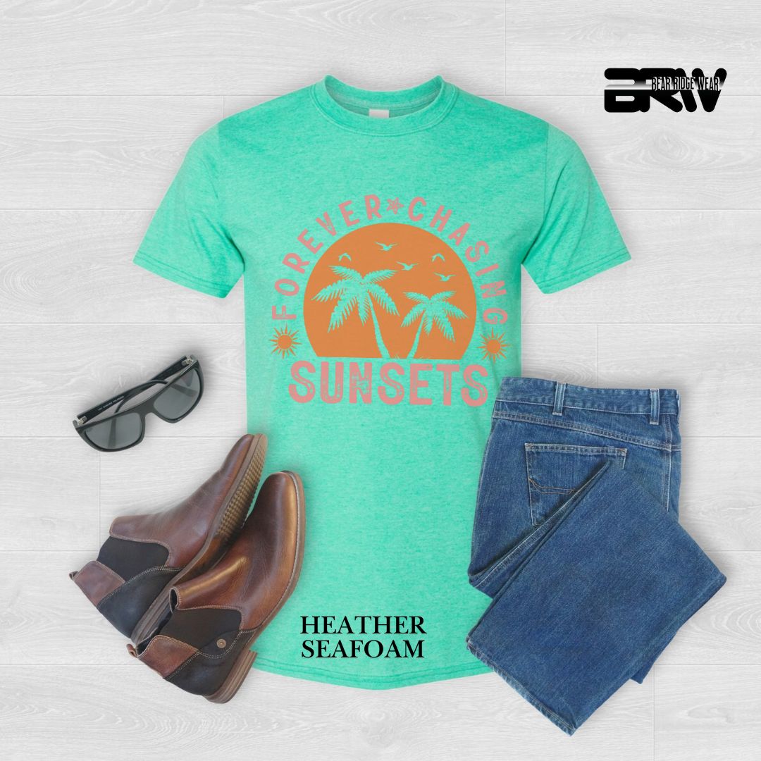 'Forever Chasing Sunsets' Summer Tee