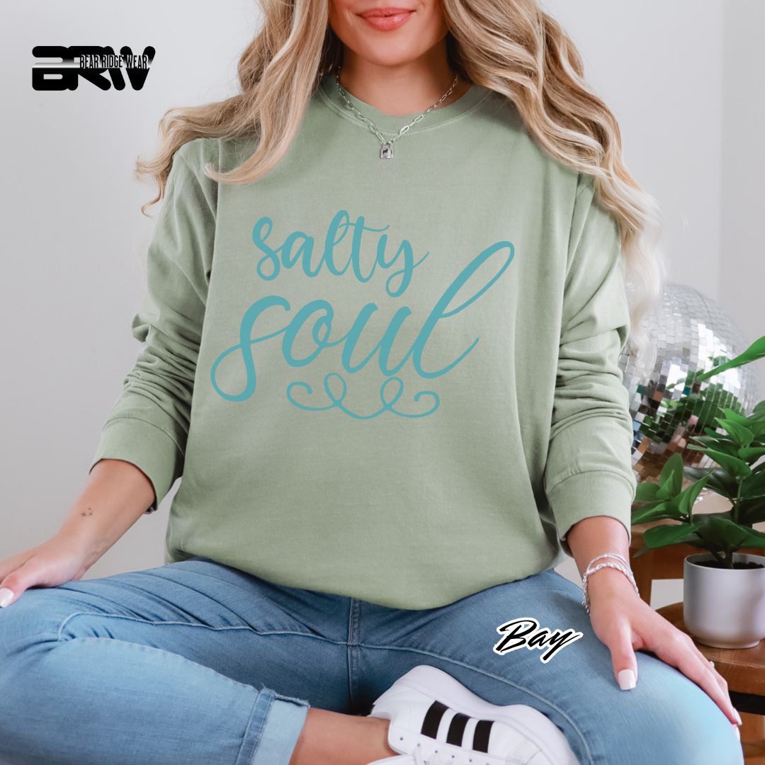 'Salty Soul' Summer Long Sleeve Tee