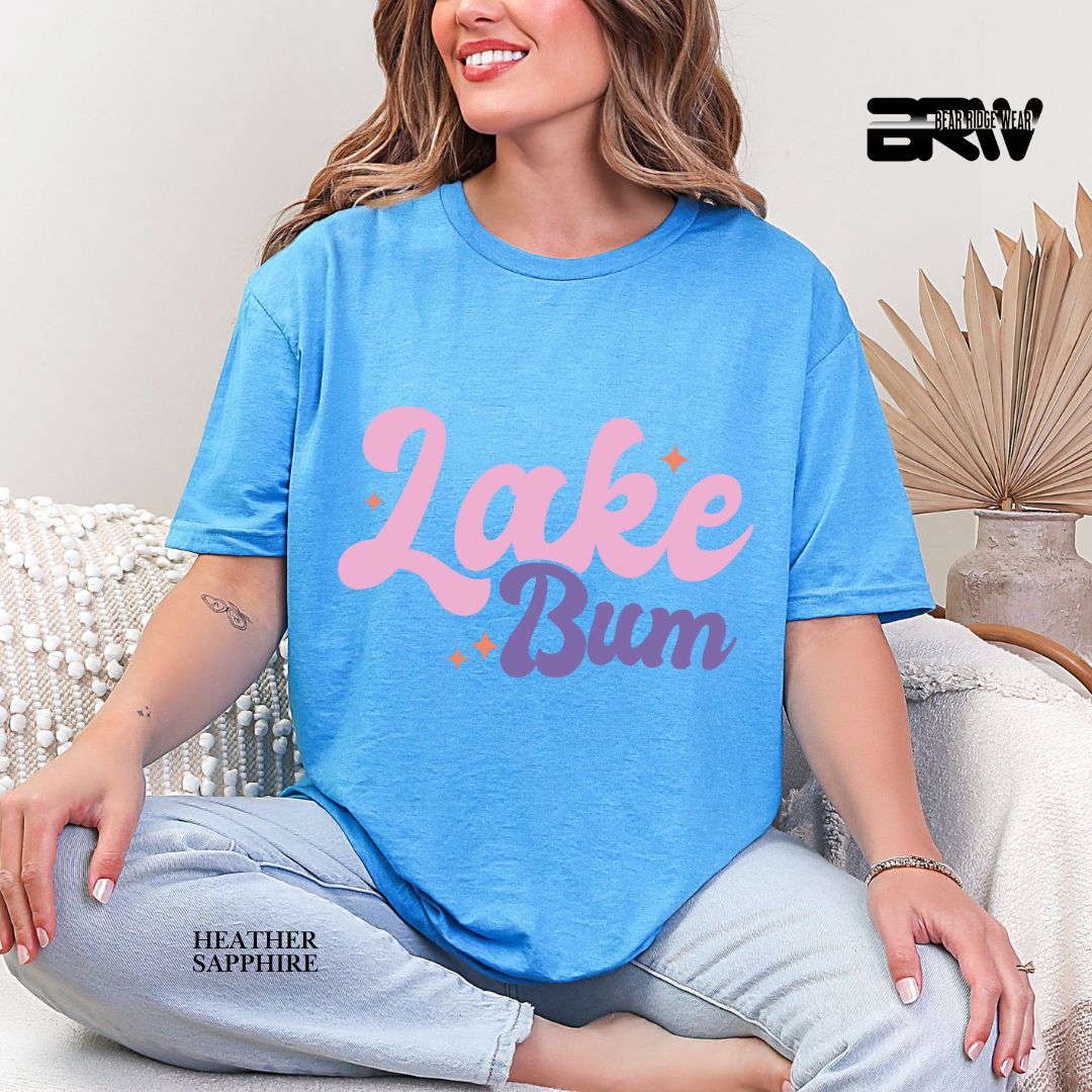 'Lake Bum'  Summer Tee