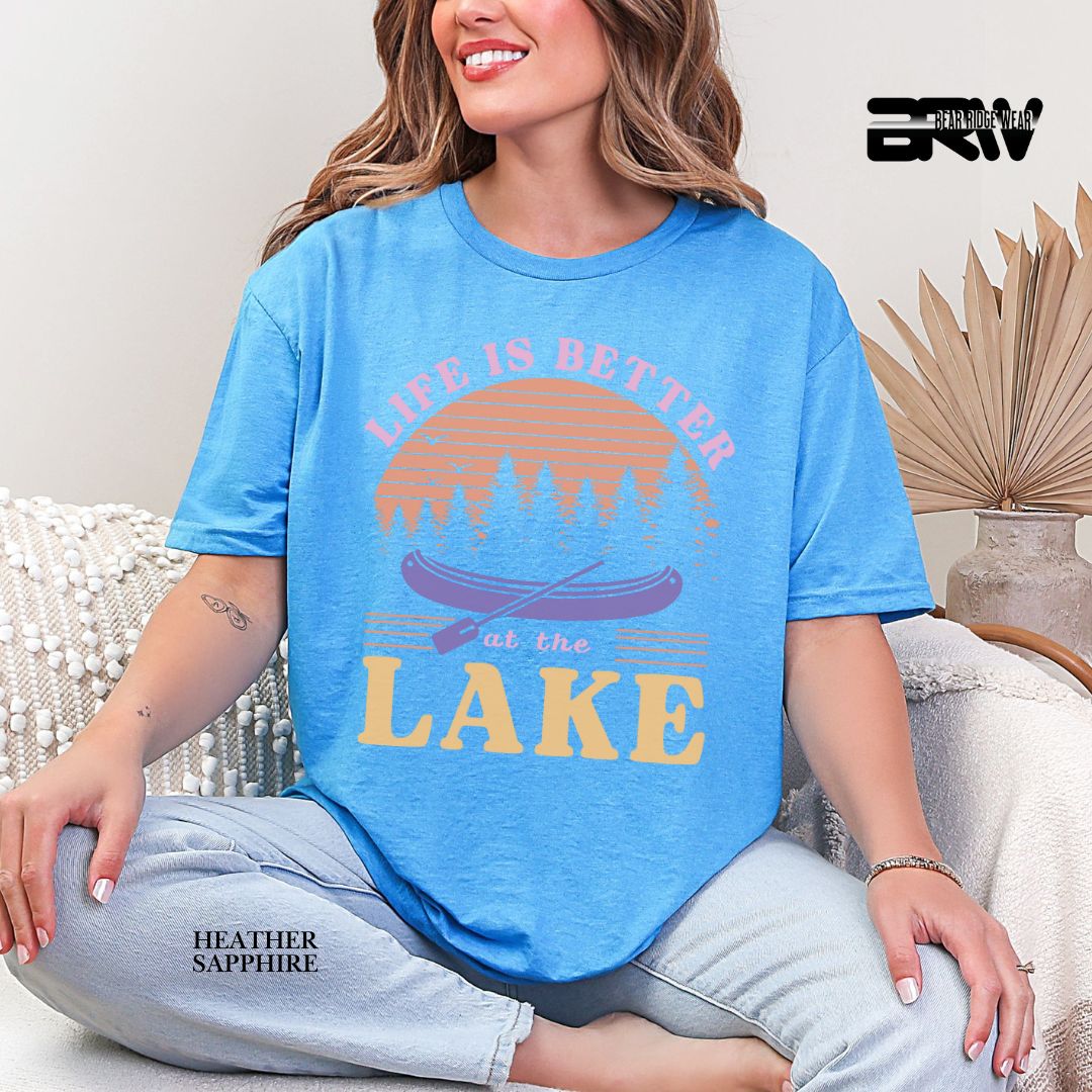 'Life Is Better At The Lake '  Summer Tee