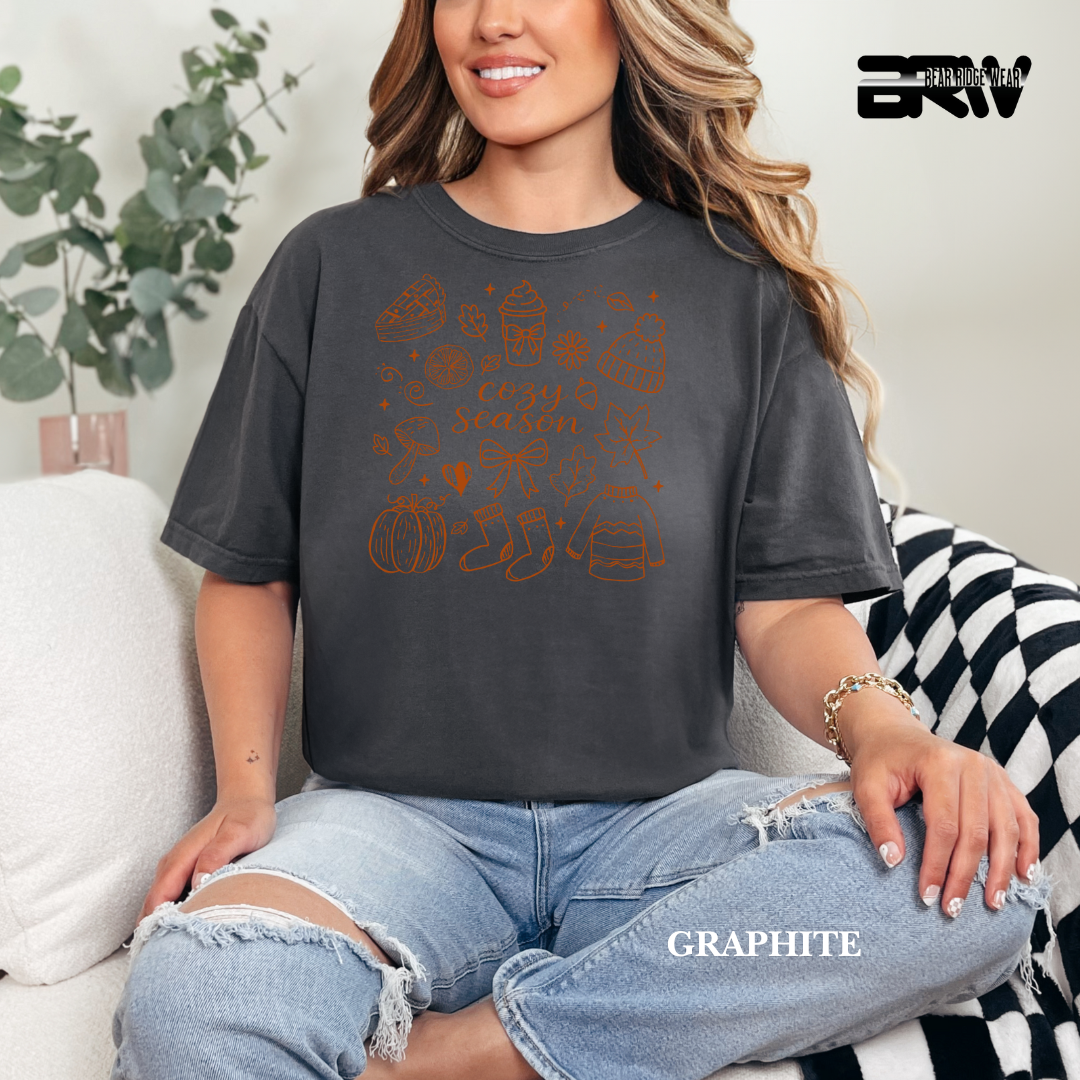 'Cozy Season Fall' Fall Tee