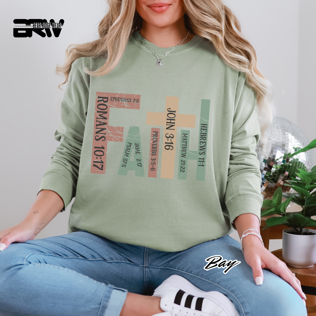 'Faith' Old Long-Sleeve Tee