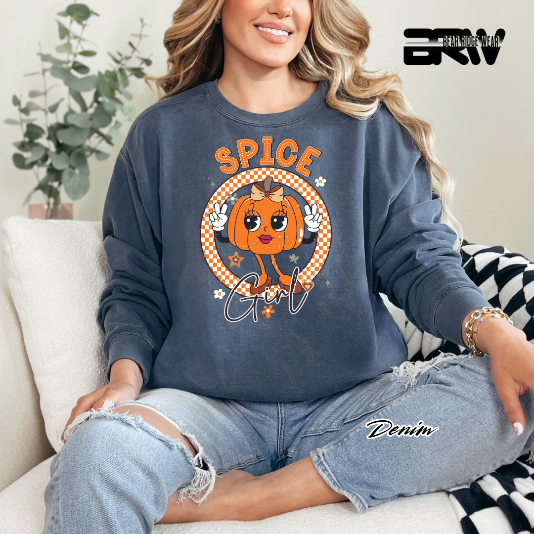 'Spice Girl' Fall Crewneck Sweatshirt