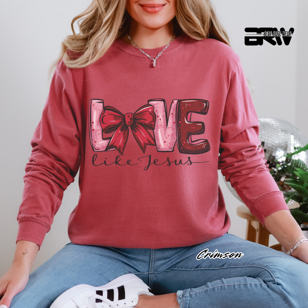 'Love Like Jesus' Long Sleeve Tee