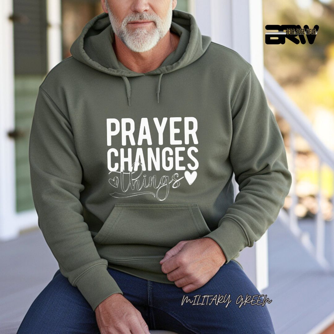 'Prayer Changes Things' Faith Hoodie