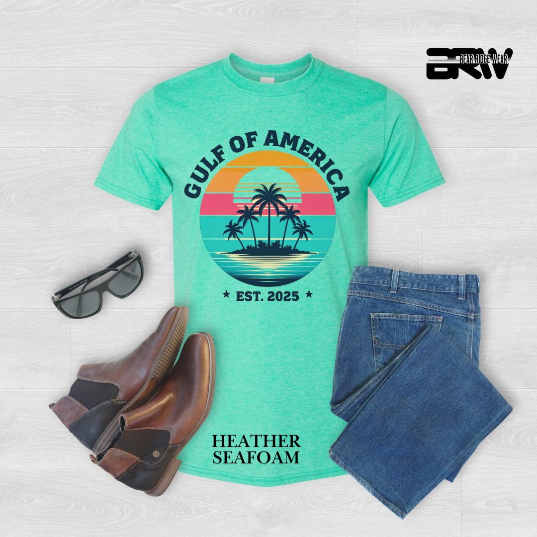 'Gulf Of America-Est. 2025'  Summer Tee