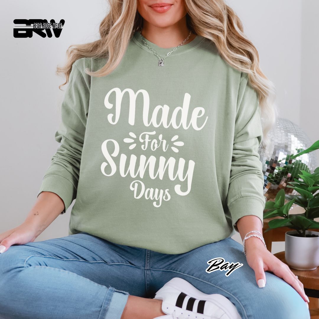 'Made For Sunny Days' Summer Long Sleeve Tee