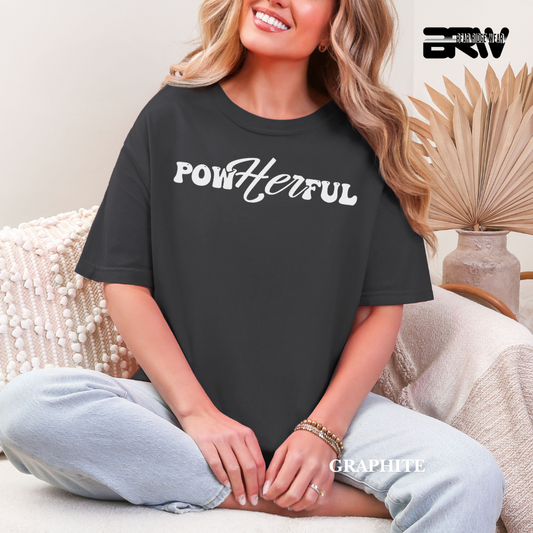 'PowHERful' Faith Tee