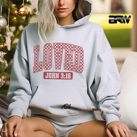 'Loved'  Faith Hoodie